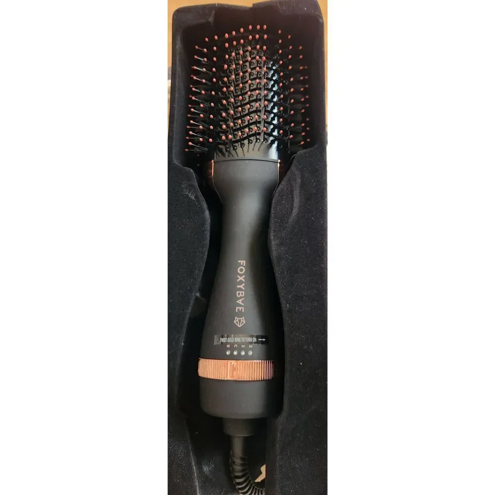Foxbae Rose Gold Blowout Dryer Brush. In Box